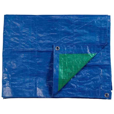 Afbeelding van Zonnetent EDM Blauw Groen Polyester 90 g/m² 8 x 12 m