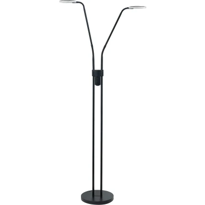 Afbeelding van Highlight Vloerlamp Rodeo 2 lichts zwart