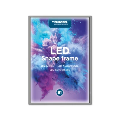 Afbeelding van Top kwaliteit kliklijst met LED verlichting en Easy Click systeem voor
