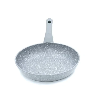 Afbeelding van Blackmoor 67109 Klassieke 24cm Koekenpan/Non Stick Coating/Cool Touch Handvat/Geschikt voor Inductie, Elektrische en Gaskookplaten/Grijze Kleur