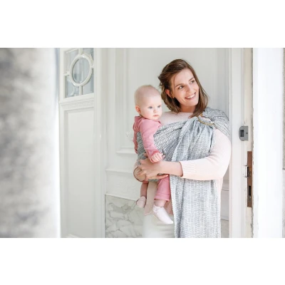Afbeelding van Babylonia draagdoek BB SLING Bold gathered