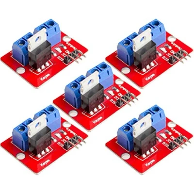 Afbeelding van 5pcs TOP MOSFET Button IRF520 Driver Module for ARM Raspberry pi