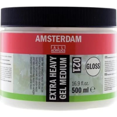 Afbeelding van Amsterdam Extra Heavy Gel Medium Glanzend 021 Pot 500 ml