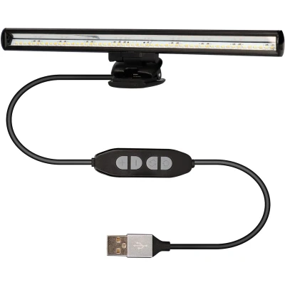 Afbeelding van Ksix leeslamp, USB voeding, met bevestigingsklem leeslamp