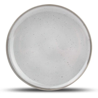 Afbeelding van ONA Ontbijtborden / Dessertborden Freckles Grijs ø 19.5 cm 4 Stuks