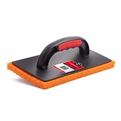 Afbeelding van COMENSAL® Raspplank voor pleisterwerk, 280 x 140 mm, sponsrubber, professionele kunststof raspplank, ergonomische handgreep, voegplank tegelzetters, made in EU