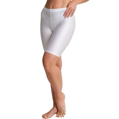 Afbeelding van undercover lingerie Womens glanzende super rekbare lycra legging fietsen dansshorts