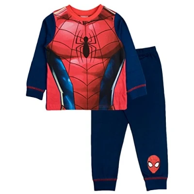 Afbeelding van Marvel Spiderman Pyjama met Lange Mouwen voor Kinderen 3 4 Jaar: 104cm