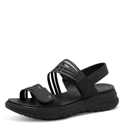 Afbeelding van Tamaris COMFORT Essentials Dames Sandalen BLACK UNI Maat 39