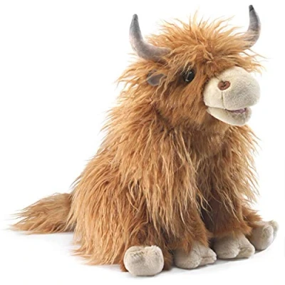 Afbeelding van Folkmanis Handpop Schotse Hooglander / Highland Cow, Dier, 1 stuk(s)