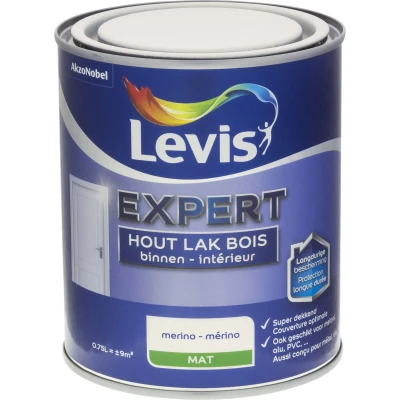 Afbeelding van Levis Expert Lak Binnen Mat Merino 0.75L