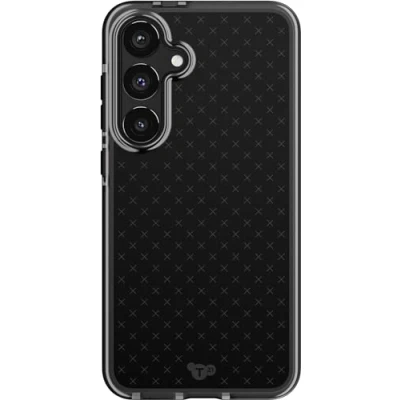 Afbeelding van Tech21 Evo Check S24 Plus Hoesje voor Samsung Galaxy S24+ Ultieme valbescherming in Smokey Black