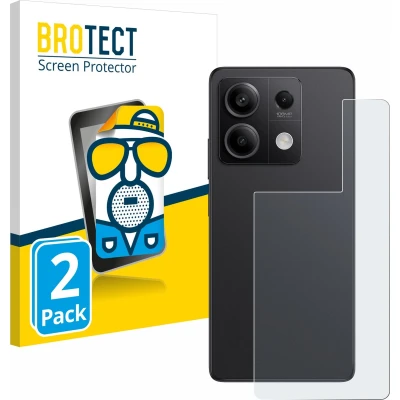 Afbeelding van BROTECT (2 Stuks) Antireflecterende Beschermfolie voor Xiaomi Redmi Note 13 Pro 5G (Achterkant) Anti Glare Screen Protector, Mat, Ontspiegelend