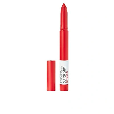 Afbeelding van Maybelline New York Lippenstift, Super Stay Ink Crayon, mat en langdurig, nr. 45 Hustle in hakken, 1,5 g