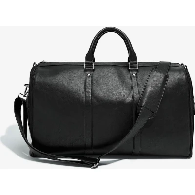 Afbeelding van STACKERS MEN BLACK reistas weekendtas handbagage opvouwbaar