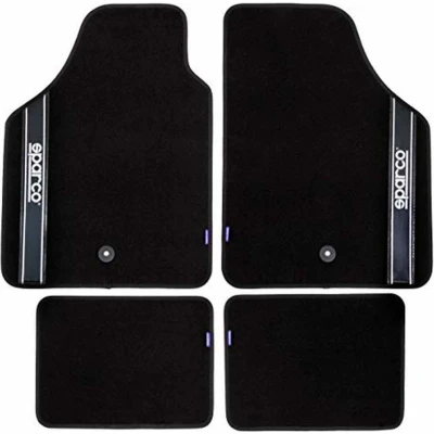 Afbeelding van Sparco automatten set Stof Zwart