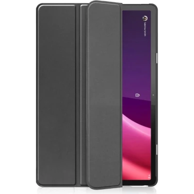 Afbeelding van Just In Case Smart Tri Fold Lenovo P11 (2de generatie) Book Zwart