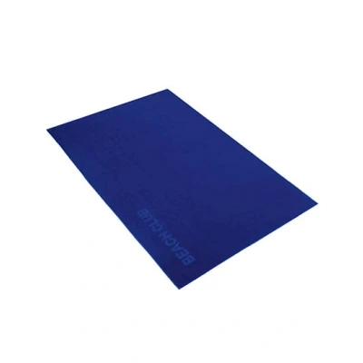Afbeelding van Strandlaken Vossen Beach Club Reflex Blue