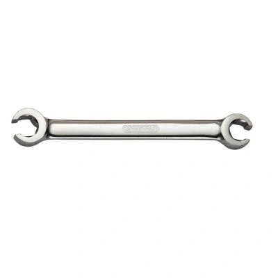 Afbeelding van KS Tools 518.0513 CHROMEplus Open dubbele ringsleutel, gebogen, 9x11mm