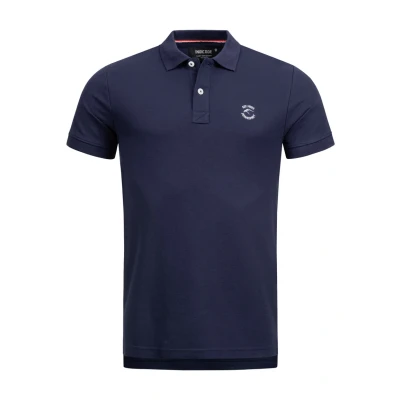 Afbeelding van Indicode Jeans Wadim Poloshirt, Heren, Maat: Small, Navy