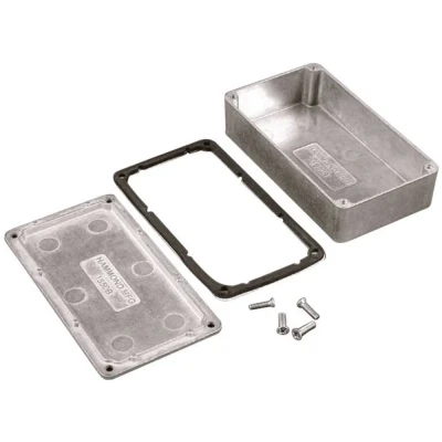 Afbeelding van Hammond Electronics 1550WKBK Universele behuizing Aluminium Zwart 1 stuk(s)