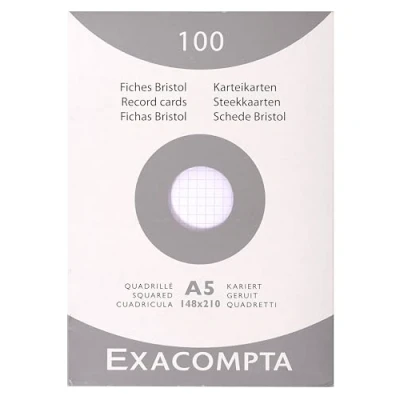Afbeelding van Exacompta 13208E 10x ETUI 100 F.BRISTOL B