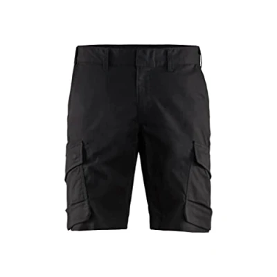 Afbeelding van Blaklader Industrie short met stretch 1446 1832 Zwart C60
