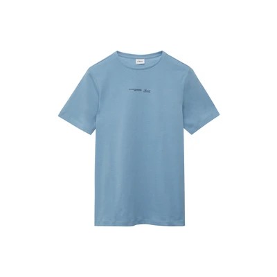 Afbeelding van s.Oliver MIT Front UND RÜCKENPRINT Tshirt print voor kinderen, Maat: 158/164, Himmelblau
