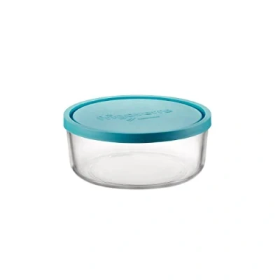 Afbeelding van Frigoverre Vershouddoos 0,9l D15cmrond Blauw Dekel