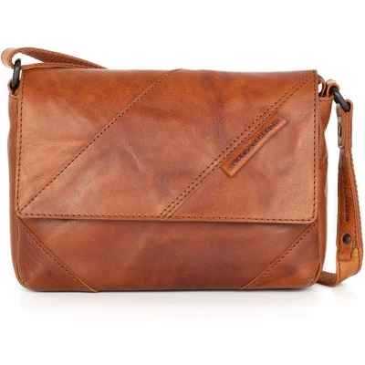 Afbeelding van Spikes &amp; Sparrow Crossbodytassen Layla cognac