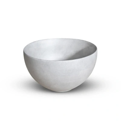 Afbeelding van LoooX Sink Ceramic Raw Small Waskom / fontein 23cm licht grijs Minimalistisch design