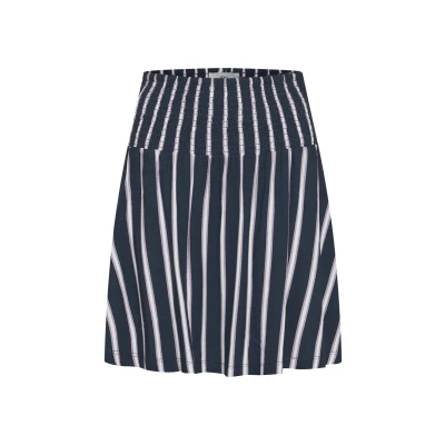 Afbeelding van ICHI LISA Alijn rok, Dames, Maat: Large, Total eclipse stripe