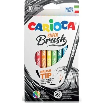 Afbeelding van Carioca penseelstift Super Brush, doos van 10 stuks in geassorteerde k