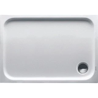 Afbeelding van Duravit D Code douchebak 100x70x8,5cm acryl wit
