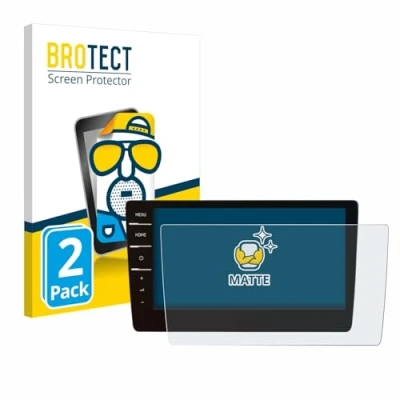 Afbeelding van BROTECT (2 Stuks) Antireflecterende Beschermfolie voor Volkswagen Passat 2019 Discover Pro 9.2&quot; Anti Glare Screen Protector, Mat
