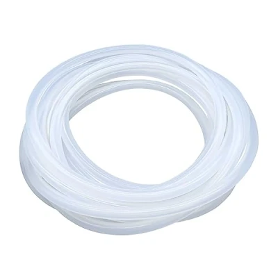 Afbeelding van LAVMHAB Siliconen slang, 3 mm x 5 (binnendiameter buitendiameter), 8 meter lang, geschikt voor contact met levensmiddelen, flexibel, transparant, water en luchtslangen pompoverdracht