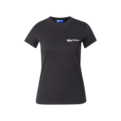 Afbeelding van Karl Lagerfeld Jeans SLIM TEE Tshirt basic, Dames, Maat: Large, Black
