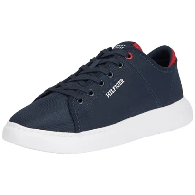 Afbeelding van Tommy Hilfiger Lightweight CUP Sneakers laag, Heren, Maat: 40, Desert sky Polyester