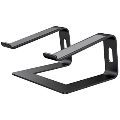 Afbeelding van Bewahly Laptopstandaard, ergonomische notebookstandaard, aluminium houder, standaard voor MacBook Pro/Air, Huawei MateBook, Surface, Dell, HP, Lenovo en meer laptops van 10 inch 17