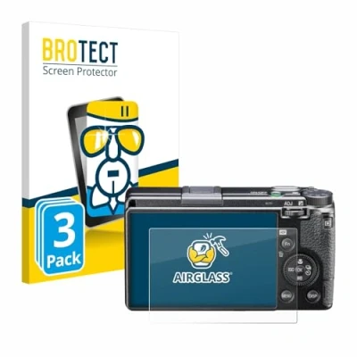 Afbeelding van BROTECT Screenprotector voor Ricoh GR III HDF Folie Beschermfolie Beschermglas transparant (3 Stuks)