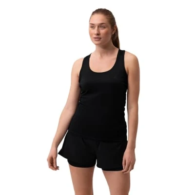 Afbeelding van DANISH ENDURANCE Sport Tank Top voor Dames, Quick Dry, Gerecycelde Materialen, Zwart, XX Large