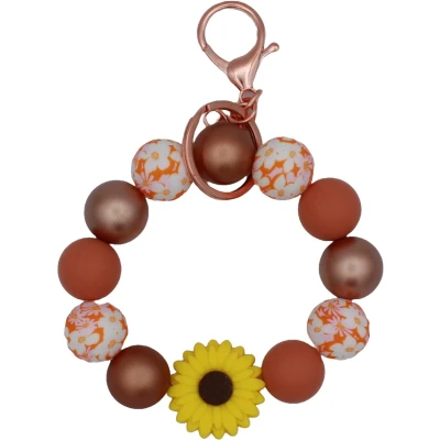 Afbeelding van Wristlet Bloem Geel