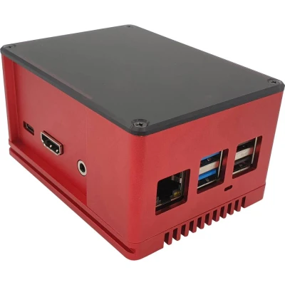 Afbeelding van Radxa RockPi_GH_PROHP_R SBC behuizing Geschikt voor (ontwikkelkits): Rock Pi Rood