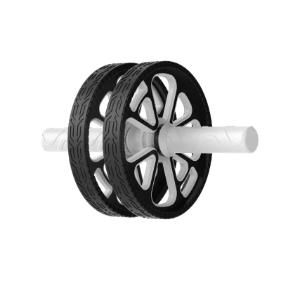 Afbeelding van Ab Wheel / Push up Bar Focus Fitness Combi