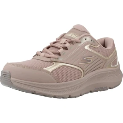 Afbeelding van Skechers GO RUN Consistent 2.0 Sneakers laag, Dames, Maat: 36, Light brown/gold Leer en textiel
