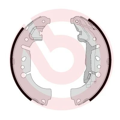 Afbeelding van Brembo Remschoen set S 23 580