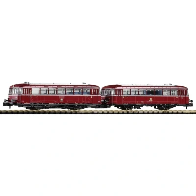 Afbeelding van Piko N 40250 Rail Bus 798 met aanhanger rijden 998,6 DB Railbus 789 stuurstandrijtuig 998.6 van de