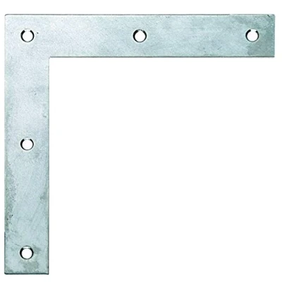 Afbeelding van Alberts Raamhoek Rvs 120x120x20mm