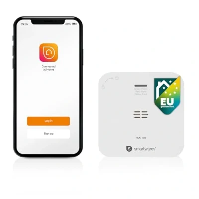 Afbeelding van Smartwares Slimme Koolmonoxide melder 10 jaar levensduur 85 dB FGA 13800
