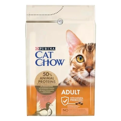 Afbeelding van PURINA CAT CHOW Volwassen Droogvoer voor katten NaturiumTM Eend 3 kg Tas